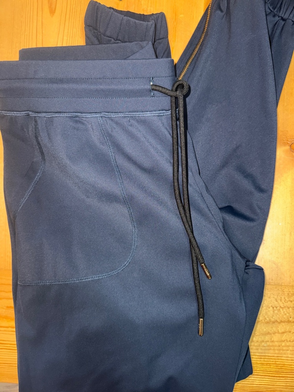 ZYIA women’s Navy Performance Joggers with Drawstring